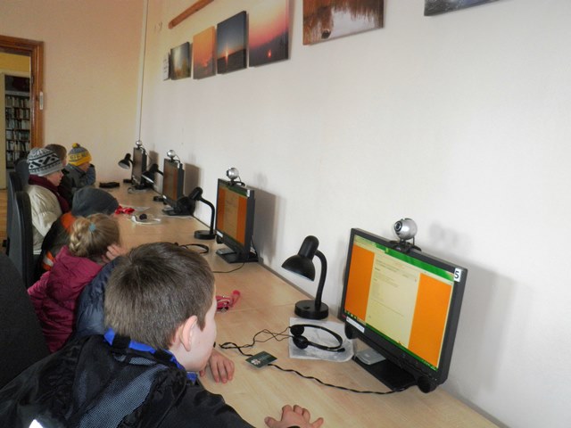 Kompiuterinio raštingumo pamokos Inkaklių bendruomenės vaikams