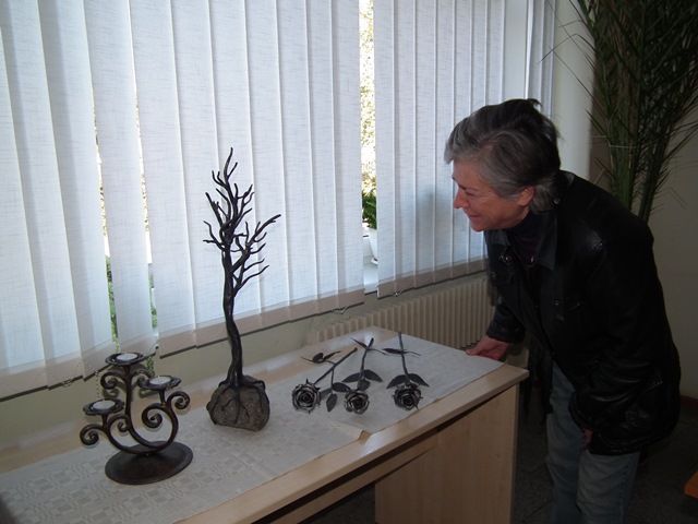 Kalvystės pamoka „Metalo raštai"